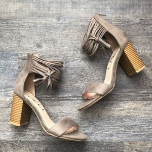 Ccocci New ankle strap heel, size 35.5